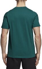 Adidas T-krekls Ess 3S Tee Noble Green cena un informācija | Vīriešu T-krekli | 220.lv