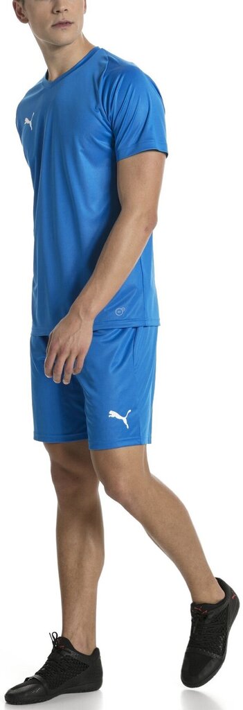 Puma Futbola T-krekls Liga Jersey Core Blue cena un informācija | Vīriešu T-krekli | 220.lv