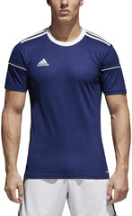 Adidas Futbola T-krekls Squad 17 Jsy SS Blue cena un informācija | Vīriešu T-krekli | 220.lv