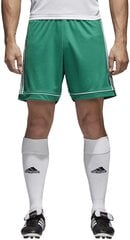 Adidas Futbola Šorti Squad 17 Shorts Green cena un informācija | Vīriešu šorti | 220.lv
