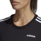 Adidas Krekliņš W E 3S Slim Tee Black cena un informācija | Sporta apģērbs sievietēm | 220.lv