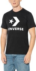 Футболка Converse Star Chevron Tee Black цена и информация | Мужские футболки | 220.lv