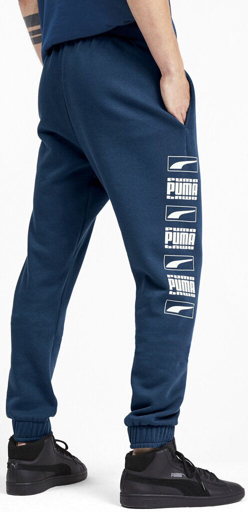 Puma Bikses Rebel Bold Pants Blue цена и информация | Sporta apģērbs vīriešiem | 220.lv