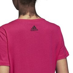 Блузка Adidas Aop Linear Tee Real Magenta цена и информация | Футболка женская | 220.lv