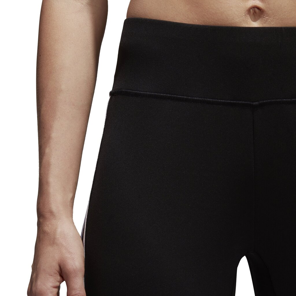 Adidas Bikses D2M Cuff Pants 3S Black White цена и информация | Sporta apģērbs sievietēm | 220.lv