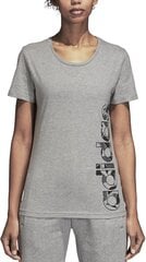 Блуза Adidas AOP Linear Tee Grey Heather цена и информация | Женские футболки | 220.lv