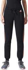 Штаны Adidas Essentials 3 Stripes Pants Cuffed Black цена и информация | Спортивная одежда для женщин | 220.lv