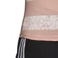 Adidas Blūze Three Stripes Pink White cena un informācija | Sporta apģērbs sievietēm | 220.lv