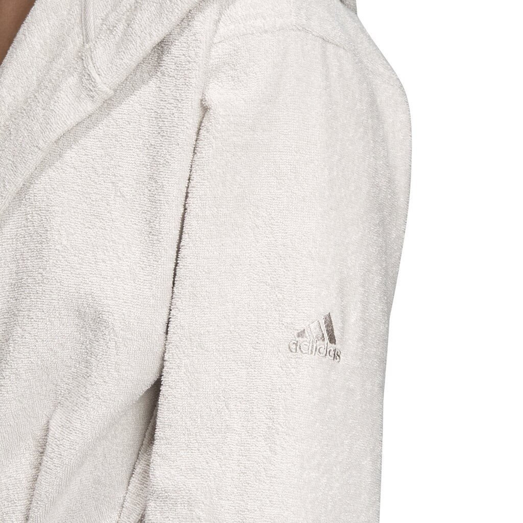 Adidas Peldmētelis Bathrobe Beige cena un informācija | Vīriešu halāti, pidžamas | 220.lv