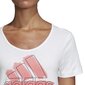 Adidas Krekliņš Bos Special Tee White цена и информация | Sporta apģērbs sievietēm | 220.lv