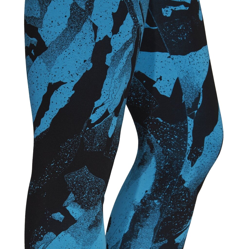 Adisas Legingi W E AOP Tights Blue cena un informācija | Sporta apģērbs sievietēm | 220.lv