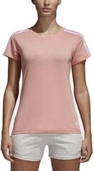 Adidas Блуза Essentials 3-Stripes Pink White цена и информация | Спортивная одежда для женщин | 220.lv