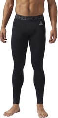 Reebok Bikses Rc Combat Warming Tights Black cena un informācija | Sporta apģērbs vīriešiem | 220.lv