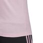 Adidas Krekliņš W E 3S Slim Tee Pink цена и информация | Sporta apģērbs sievietēm | 220.lv