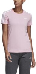 Adidas Блуза W E 3S Slim Tee Pink цена и информация | Спортивная одежда для женщин | 220.lv