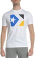 Футболка Converse Star Chevron Tri Color Tee White