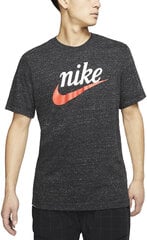 Nike T-krekls M Nsw Heritage + SS Tee Grey cena un informācija | Vīriešu T-krekli | 220.lv