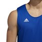 Adidas Basketbola T-krekls Rev Crzy Expl Blue White cena un informācija | Vīriešu T-krekli | 220.lv
