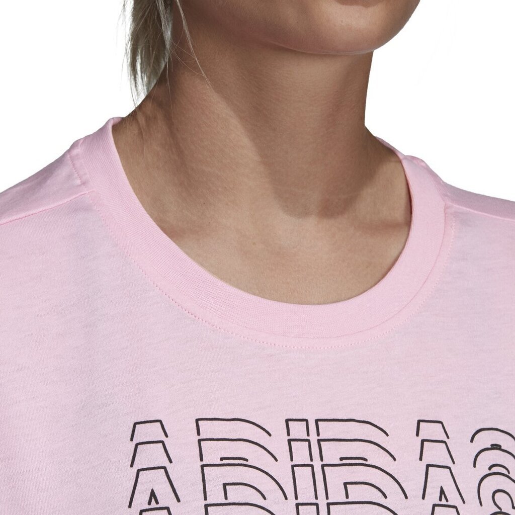 Adidas Krekliņš Lineage Id Tee Pink цена и информация | Sporta apģērbs sievietēm | 220.lv