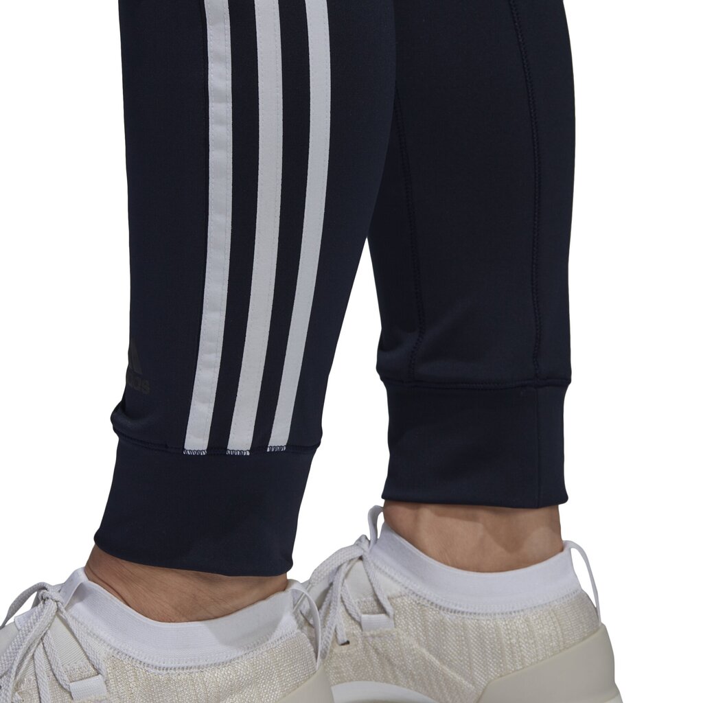 Adidas Legingi D2M Cuff Pt 3S Navy cena un informācija | Sporta apģērbs sievietēm | 220.lv