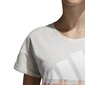 Adidas Krekliņš Ess Lin Lo Tee White cena un informācija | Sporta apģērbs sievietēm | 220.lv