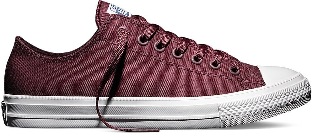 Converse Sporta čības Chuck Taylor All Star IIOX Bordeaux цена и информация | Sporta apavi sievietēm | 220.lv