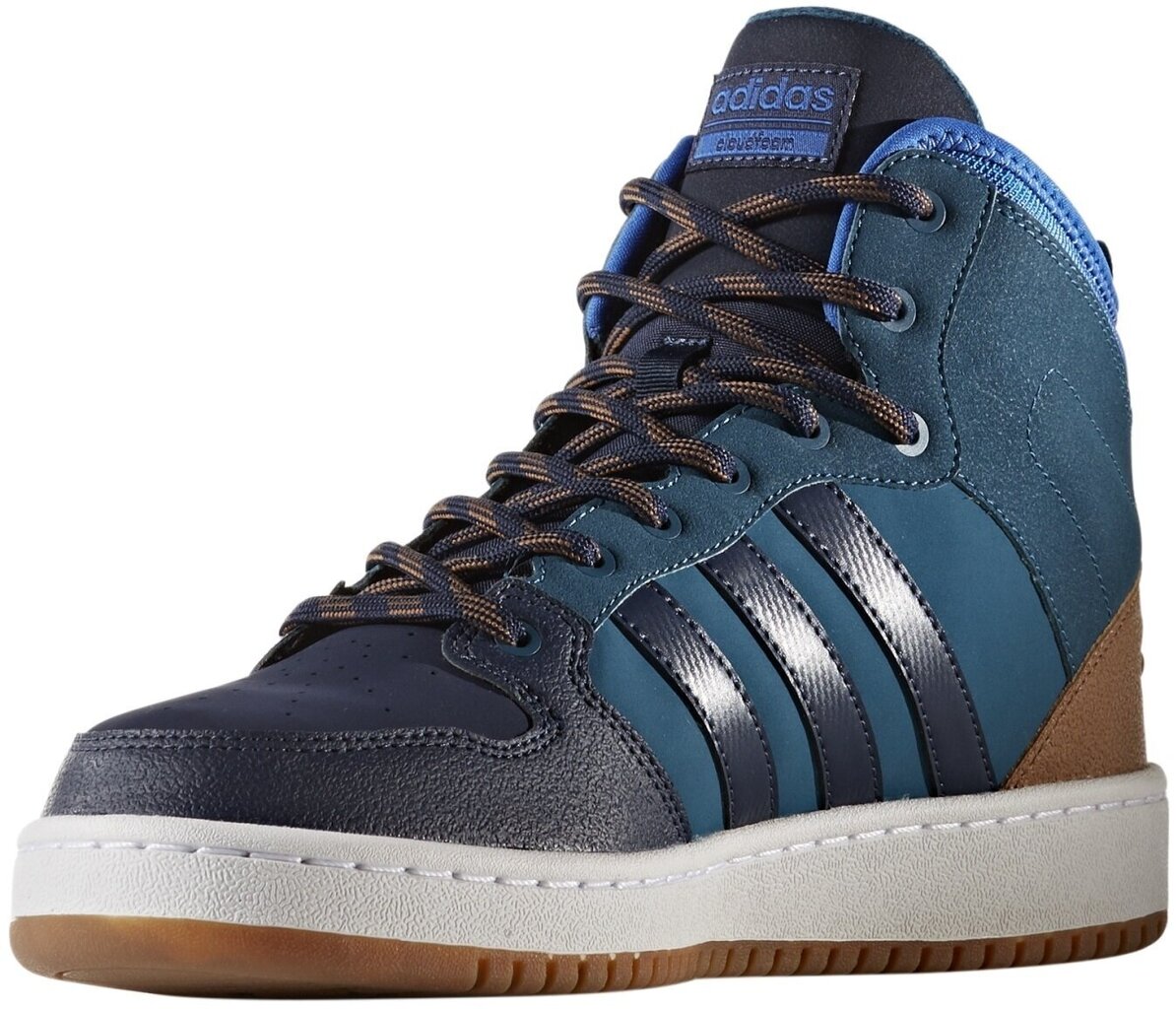 Adidas Neo Apavi Cf Hoops Mid Wt Blue cena un informācija | Vīriešu kurpes, zābaki | 220.lv
