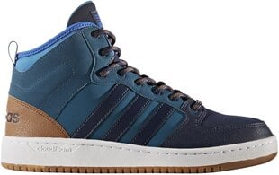 Adidas Neo Обувь Cf Hoops Mid Wt Blue цена и информация | Мужские ботинки | 220.lv