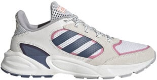 Adidas Apavi 90s Valasion White Blue цена и информация | Спортивная обувь, кроссовки для женщин | 220.lv