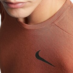 Nike T-krekls M Nk Brt Top SS Hpr Dry Orange cena un informācija | Vīriešu T-krekli | 220.lv