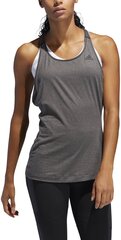 Adidas Krekliņš 3 Stripe Tank Black цена и информация | Женские футболки | 220.lv