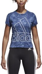 Adidas Krekliņš W Id Slim Tee Blue cena un informācija | T-krekli sievietēm | 220.lv