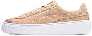 Puma Обувь Suede Platform Lunalux WN Sand цена и информация | Спортивная обувь, кроссовки для женщин | 220.lv