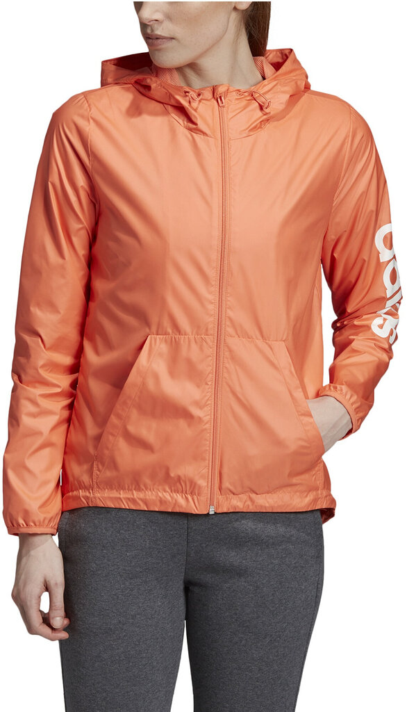 Adidas Jaka W E Lin Windbreaker Orange цена и информация | Sieviešu virsjakas | 220.lv