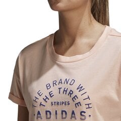 Блузка Adidas Emblem Tee Haze Coral цена и информация | Женские футболки | 220.lv