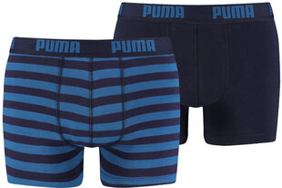 Puma Нижние белье Stripe Blue Navy Blue цена и информация | Мужские трусы | 220.lv