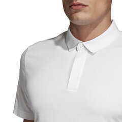 Футболка Adidas Mh Plain Polo White цена и информация | Мужские футболки | 220.lv