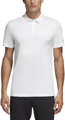 Футболка Adidas Mh Plain Polo White цена и информация | Мужские футболки | 220.lv