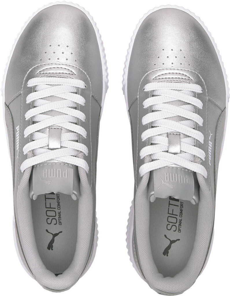 Puma Apavi Carina Metallic Silver цена и информация | Sporta apavi sievietēm | 220.lv