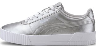 Puma Обувь Carina Metallic Silver цена и информация | Спортивная обувь для женщин | 220.lv