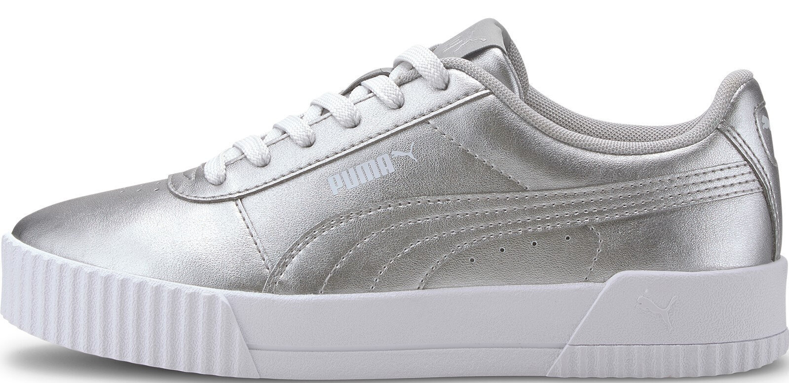 Puma Apavi Carina Metallic Silver cena un informācija | Sporta apavi sievietēm | 220.lv