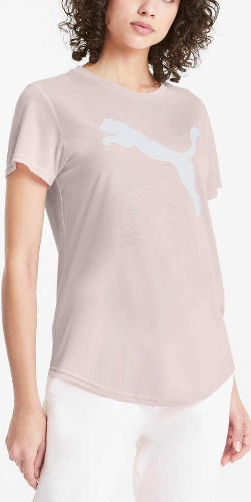 Puma Krekliņš Evostripe Tee Pink цена и информация | Sporta apģērbs sievietēm | 220.lv