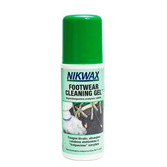 Ar sūkli iestrādājams apavu tīrīšanas līdzeklis Nikwax Footwear Cleaning Gel, 125 ml cena un informācija | Tūrisma ekipējuma kopšanas līdzekļi | 220.lv