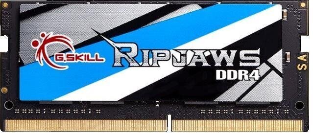 G.Skill Ripjaws DDR4 SODIMM 2x8 GB 2666 MHz CL18 (F4-2666C18D-16GRS) cena un informācija | Operatīvā atmiņa (RAM) | 220.lv