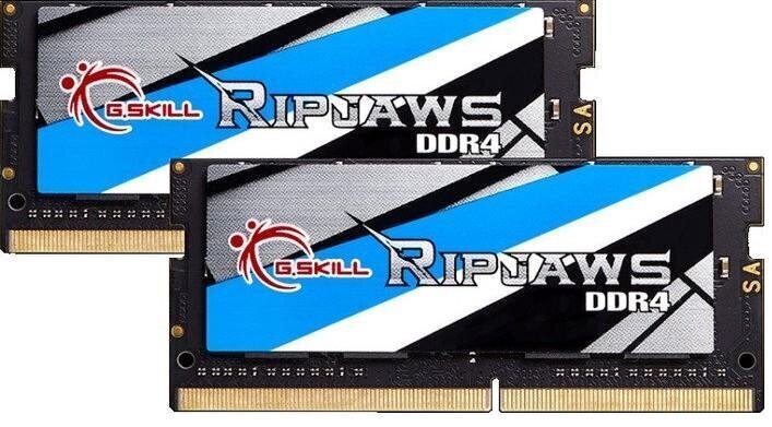 G.Skill Ripjaws DDR4 SODIMM 2x8 GB 2666 MHz CL18 (F4-2666C18D-16GRS) cena un informācija | Operatīvā atmiņa (RAM) | 220.lv