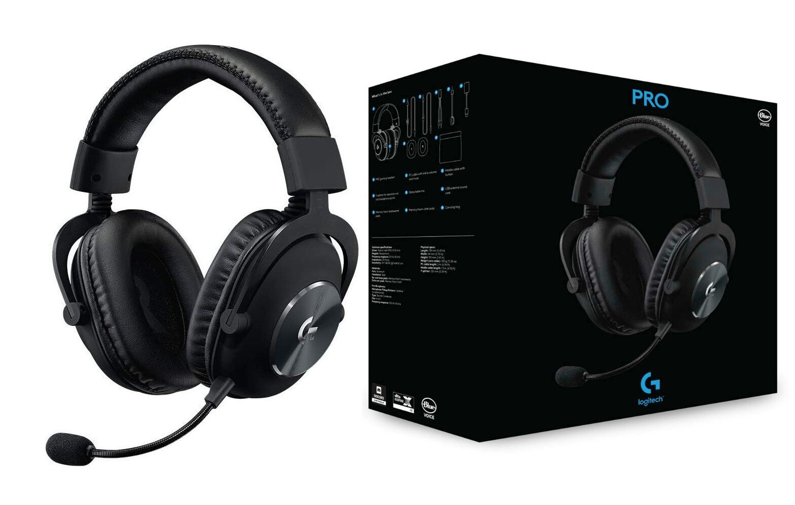 Logitech G Pro X Headset Black (melns) цена и информация | Austiņas | 220.lv