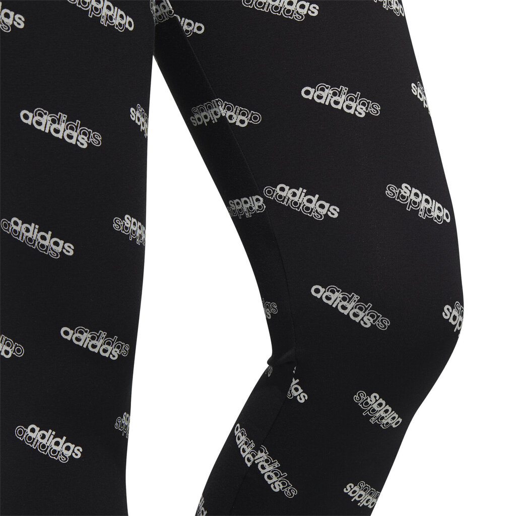 Adidas Legingi W Fav Tight Black cena un informācija | Sporta apģērbs sievietēm | 220.lv