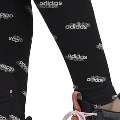 Adidas Legingi W Fav Tight Black cena un informācija | Sporta apģērbs sievietēm | 220.lv