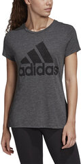 Adidas Блуза W Winners Tee Black цена и информация | Спортивная одежда для женщин | 220.lv