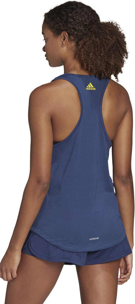 Adidas Krekliņš W Script Tank Blue cena un informācija | Sporta apģērbs sievietēm | 220.lv